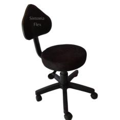 Cadeira Mocho Verona  - regulagem de altura  a gás - base com rodízio 