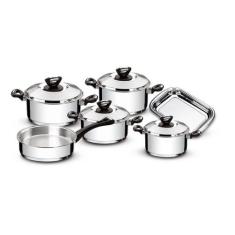 Jogo de Panelas Tramontina Solar Baquelite 6 Peças, Inox, 6 peças