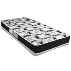 Colchão Solteiro Espuma D45 Gran Luck Pró Saúde Black (88x188x24) - Luckspuma