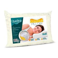 Travesseiro Espuma Aerada Contour Pillow TP2102 c/ Capa de Algodão (50x70) - Duoflex