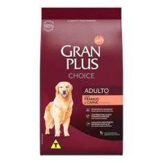Ração Gran Plus Choice Cães Adultos Frango E Carne 10,1kg - GranPlus