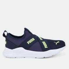 Tênis Infantil Puma Wired Run Slip On BDP-Unissex