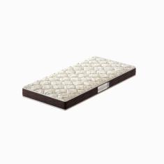 Colchão Solteiro Espuma Advanced Euro Pillow D28 88x188x14cm Bege Marrom Prodormir