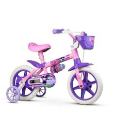 Bicicleta Infantil Aro 12 Cat Rosa - Nathor