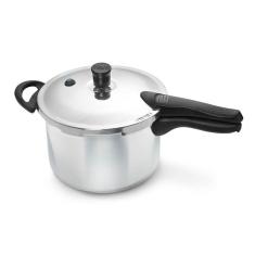 Panela de Pressão Press 20 cm 4,5 L em Alumínio Polido Nigro