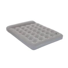 Colchão Coleman Go Inflavel Com Bomba Embutida Casal Cinza