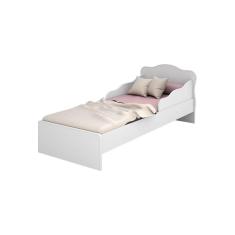 Mini Cama Juvenil 1,53 X 78,5 Cor 0009-5-branco Branco