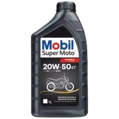 Óleo Mobil Preto 4T 20W50 Para Moto Honda