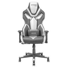 Cadeira Gamer MX9 Giratoria Preto/Prata MYMAX