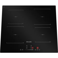 Cooktop de Indução 4 Bocas com Turbo MCN4BK Mueller - Preto