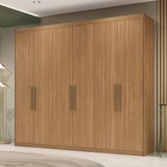 Guarda Roupa Casal Ambiente Sumatra Amêndola Touch – Demóbile