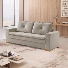 Sofá 3 Lugares Florianópolis Bege