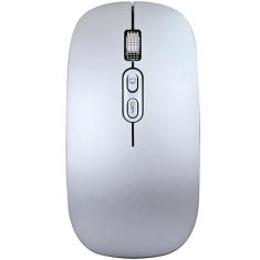 Mouse Sem Fio Bluetooth Recarregavel Compatível Com Macbook Air Pro - 