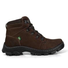Bota de Couro Nobuck Adventure Masculina Bell Boots, 41, Chocolate