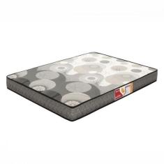 Colchao Viuva Topazio D23 Inmetro 128x188x12 Cinza Estampado Prorelax 