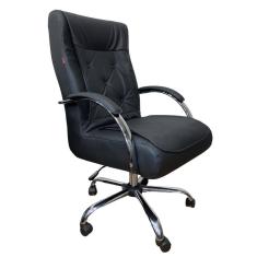Cadeira para Escritório Presidente Stylus 110cm X 63cm X 61cm Preto