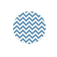 Sousplat Chevron Azul - NSW, com base, 1 Peça