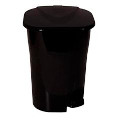 Lixeira Ecológica com Pedal Lp2 Astra Preto 25 L