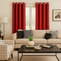 Cortina Blackout Tecido 2,20M Pequena Casa Madrid - ENTROU COMPROU,  V