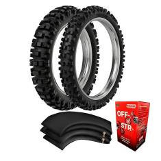 Kit Pneu Xr250 Crf230 110/100-18 + 90/90-21 Rmx35 Extreme Rinaldi