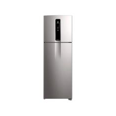 Geladeira/Refrigerador Electrolux Frost Free Duplex Inox Look 390L Efficient AutoSense IF43S