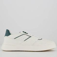 Tênis Aramis Journey Accent Branco e verde-Masculino