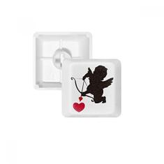 DIYthinker Love Cupid Angel Heart Pattern Teclado Mecânico PBT Gaming Upgrade Kit