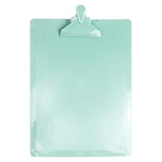 Prancheta ofício Linho Serena verde pastel 3006.VP Dello