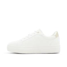 ALDO Tênis feminino Valenzia, Branco/Multi, 36