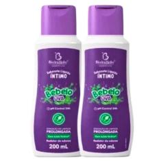 Kit 2 Sabonete Líquido Íntimo Bebelo Uva 200Ml - Bio Instinto