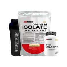 Kit Optimum Isolate Protein 900G+ Power Creatina 100G - Bodybuilders
