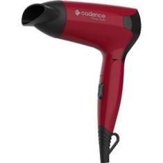 Secador de cabelos rouge style cadence bivolt, Vermelho, Bivolt