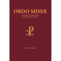 Livro Ordo Missae - Ordinário Da Santa Missa - Missal Romano De 1962