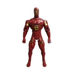 Boneco Grande Articulado Homem Ferro +/- 29 Cm Cabeça,