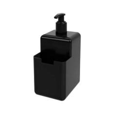 Dispenser Single Coza 500ml Detergente, Preto