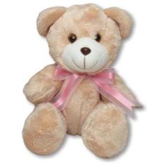 Urso pelúcia laço macio infantil decoração - Sifa Aviamentos, Laço ros