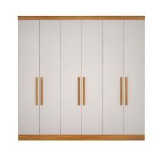 Modulo P/ Guarda Roupa Com 6 Portas E 8 Gavetas Cumaru/fendi