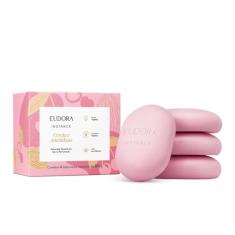 Eudora Sabonete Vegetal em Barra Perfumado Instance Cereja e Amêndoas 4x80g