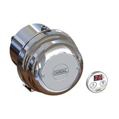 Aquecedor Hidro Digital Cardal Cromado Pequeno