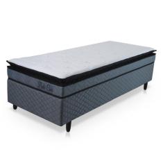 Cama Box Solteiro com Colchão Espuma Punta Cana D33 - Hellen Colchões