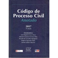 Código De Processo Civil - Anotado - 02Ed/17