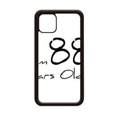 Capa I am 88 Years Old Age Idderly para iPhone 12 Pro Max para Apple Mini Mobile Case Shell