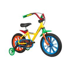 Bicicleta Infantil Aro 14 Com Rodinhas Zigbim - Caloi