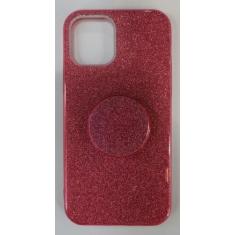 Capa Capinha para iphone 12 tela 6.1 Glitter Brilhante Diversas Cores 