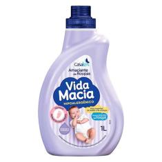 Amaciante Glicerina e Amêndoas Vida Macia 1L - Casa Km, Lavanda e Amên