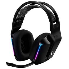 Fone de Ouvido Mic Logitech Gamer G733 LightSPeed Sem Fio - Preto