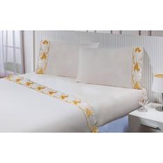 Jogo Lençol Solteiro King 2,03Mx0,96Mx30Cm 3 Peças 200 Fios