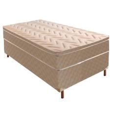 Cama Box Solteiro com Colchão de Molas Ensacadas Júlia 20x88x188cm e B