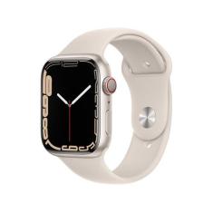 Apple Watch Series 7 45Mm Gps + Cellular Estelar - Alumínio Pulseira E