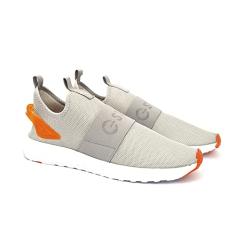 Tenis Esportivo Casual Feminino de Tecido sem Cadarço com Detalhe Elastico